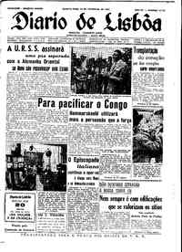 Quarta, 22 de Fevereiro de 1961 (1ª edição)