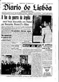 Quarta,  1 de Março de 1961 (2ª edição)