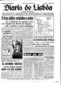 Sábado, 18 de Março de 1961 (1ª edição)