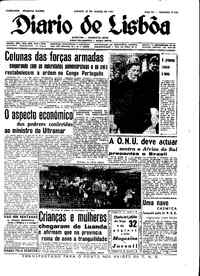 Sábado, 25 de Março de 1961 (1ª edição)