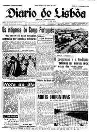 Terça,  4 de Abril de 1961 (2ª edição)