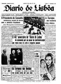 Sábado,  8 de Abril de 1961 (1ª edição)