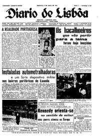 Domingo,  9 de Abril de 1961 (1ª edição)