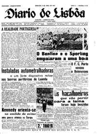 Domingo,  9 de Abril de 1961 (2ª edição)