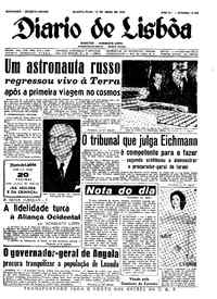 Quarta, 12 de Abril de 1961