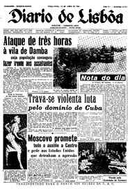 Terça, 18 de Abril de 1961 (1ª edição)