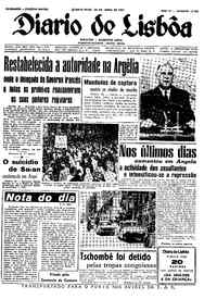 Quarta, 26 de Abril de 1961