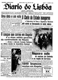 Quinta, 27 de Abril de 1961