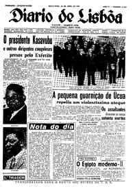 Sexta, 28 de Abril de 1961 (2ª edição)