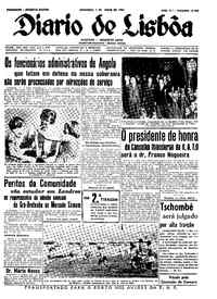 Domingo,  7 de Maio de 1961 (1ª edição)