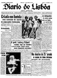 Domingo, 14 de Maio de 1961 (1ª edição)