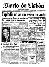 Terça, 30 de Maio de 1961