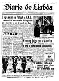 Quarta,  7 de Junho de 1961