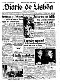 Quinta, 29 de Junho de 1961