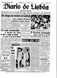 Segunda, 31 de Julho de 1961 (2ª edição)