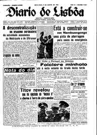 Sexta, 11 de Agosto de 1961 (1ª edição)