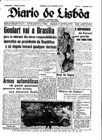 Domingo,  3 de Setembro de 1961