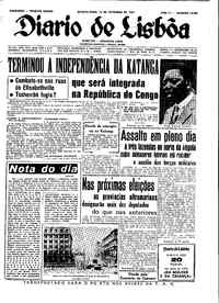 Quarta, 13 de Setembro de 1961