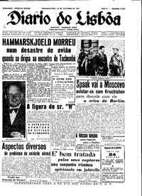 Segunda, 18 de Setembro de 1961 (2ª edição)