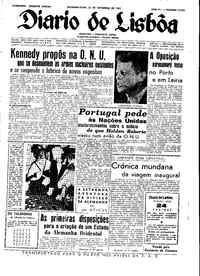 Segunda, 25 de Setembro de 1961 (2ª edição)