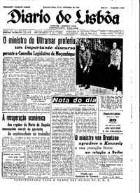 Quarta, 27 de Setembro de 1961