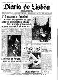 Domingo,  8 de Outubro de 1961 (1ª edição)