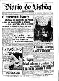 Domingo,  8 de Outubro de 1961 (2ª edição)