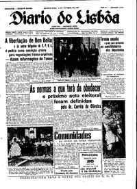 Quarta, 11 de Outubro de 1961