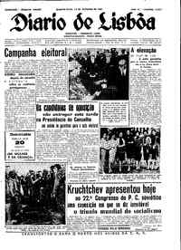 Quarta, 18 de Outubro de 1961