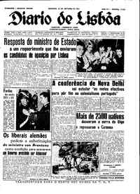 Domingo, 22 de Outubro de 1961 (2ª edição)