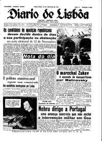 Terça, 24 de Outubro de 1961 (2ª edição)