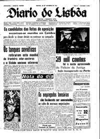 Sábado, 28 de Outubro de 1961 (2ª edição)