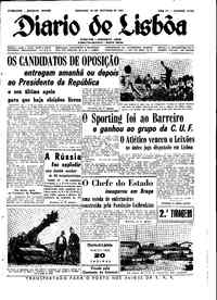 Domingo, 29 de Outubro de 1961 (2ª edição)