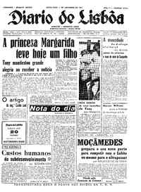 Sexta,  3 de Novembro de 1961 (2ª edição)