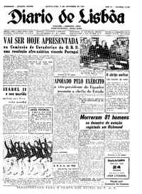 Quinta,  9 de Novembro de 1961