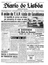 Sexta, 10 de Novembro de 1961 (1ª edição)