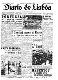 Domingo, 19 de Novembro de 1961 (2ª edição)