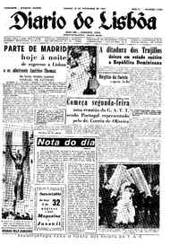 Sábado, 25 de Novembro de 1961 (1ª edição)