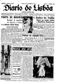 Sábado, 25 de Novembro de 1961 (3ª edição)