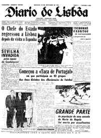 Domingo, 26 de Novembro de 1961 (1ª edição)