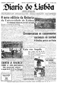 Domingo,  3 de Dezembro de 1961 (2ª edição)