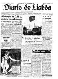 Segunda,  4 de Dezembro de 1961