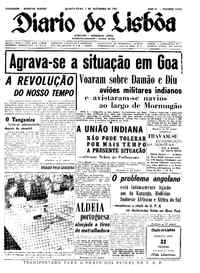 Quinta,  7 de Dezembro de 1961 (2ª edição)