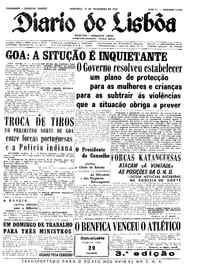 Domingo, 10 de Dezembro de 1961 (3ª edição)