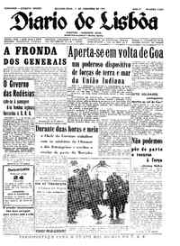 Segunda, 11 de Dezembro de 1961 (1ª edição)