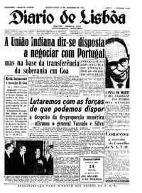 Quarta, 13 de Dezembro de 1961 (1ª edição)