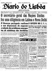 Sábado, 16 de Dezembro de 1961 (1ª edição)