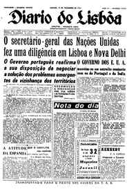 Sábado, 16 de Dezembro de 1961 (2ª edição)