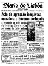 Domingo, 17 de Dezembro de 1961 (2ª edição)