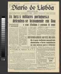 Segunda, 18 de Dezembro de 1961 (1ª edição)